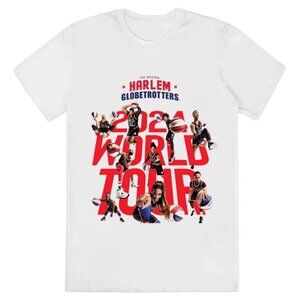 Harlem Globetrotters 2024 World Tour Basketball Entertainment Fan T-Shirt 159